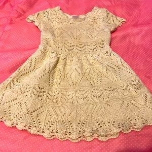 Cat and jack sparkly sweater dress